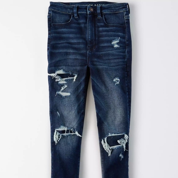 AE Ne(X)t level Curvy Highest Waist Jegging SHORT - Picture 2 of 8